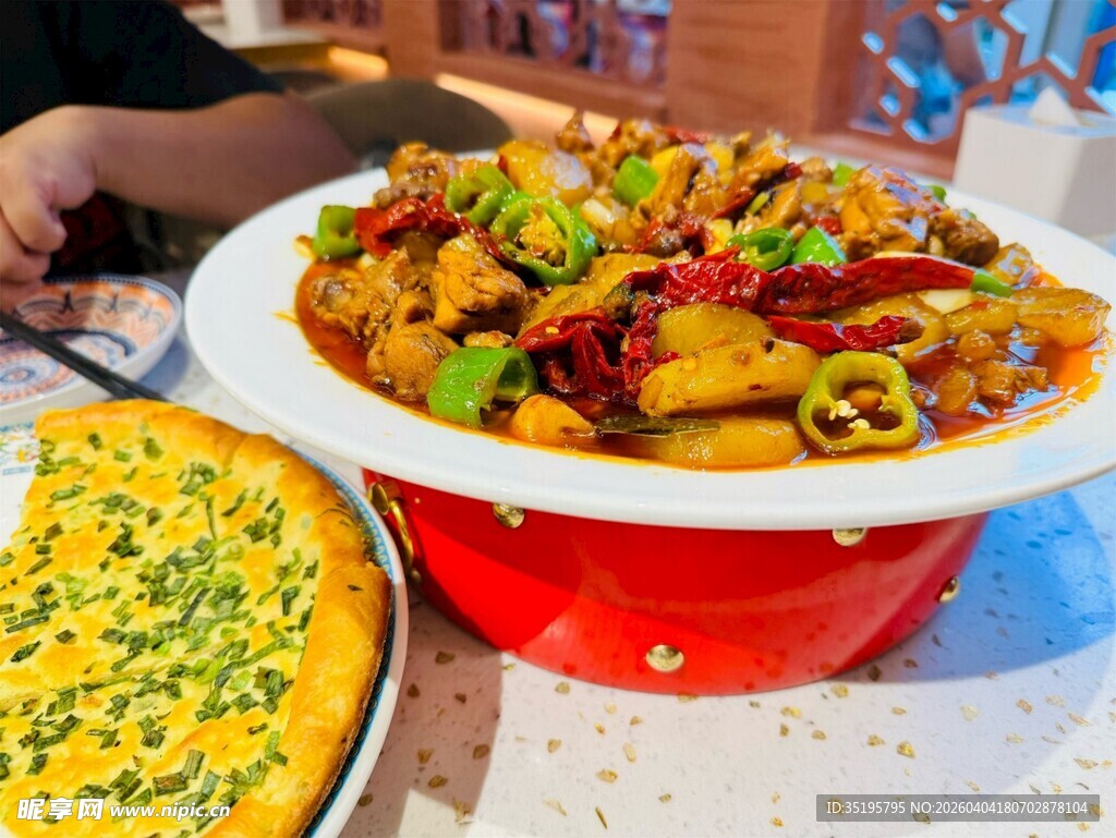 美味干锅搭配特色饼