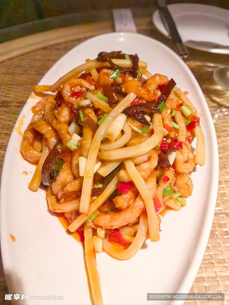 美味素炒杏鲍菇