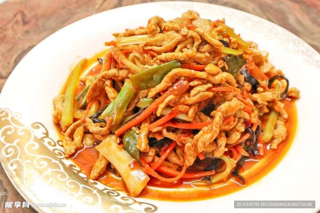 美味什锦炒肉丝