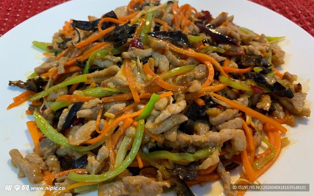 美味什锦炒肉丝