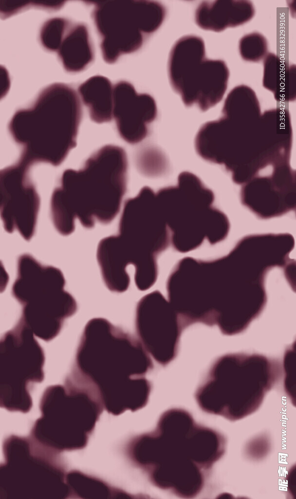 豹纹花纹图案