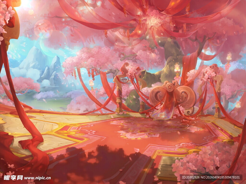 梦幻奇幻森林场景