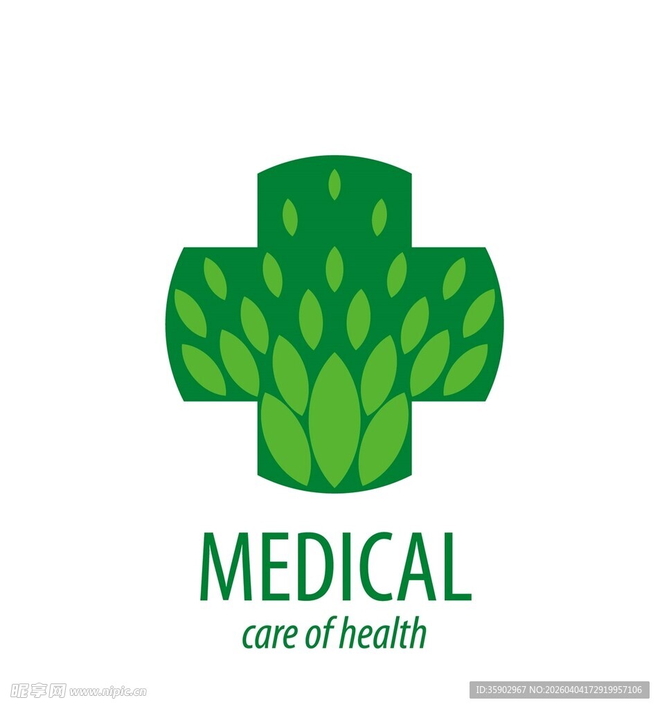 绿叶医疗标志