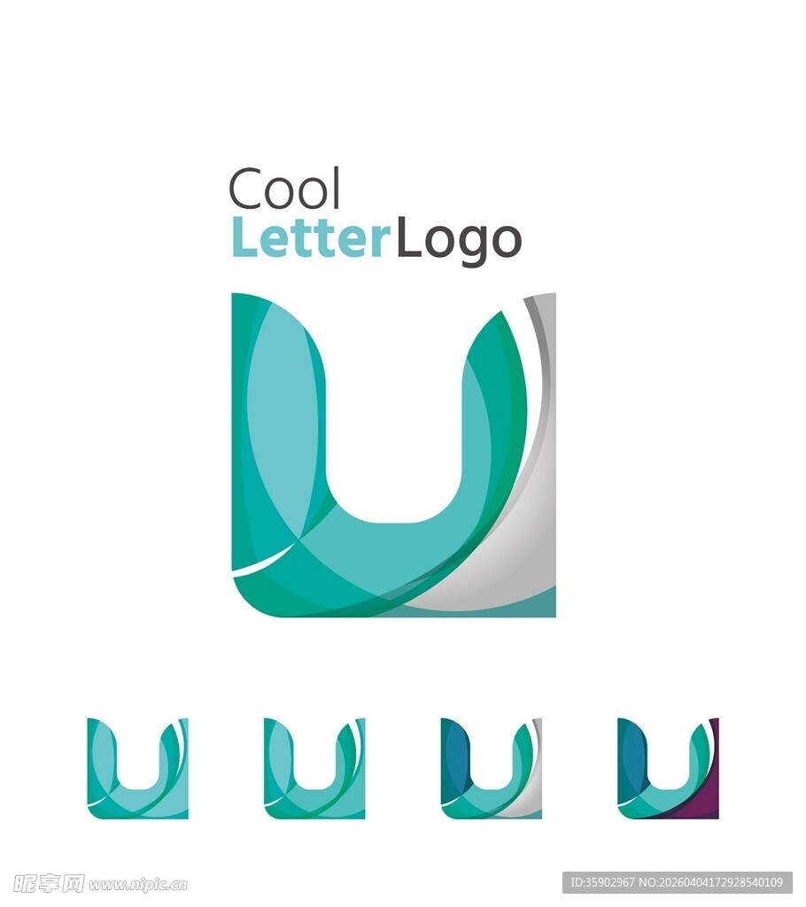 U字母创意标志设计