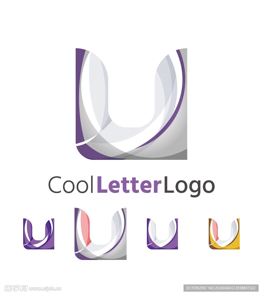 酷炫字母标志设计