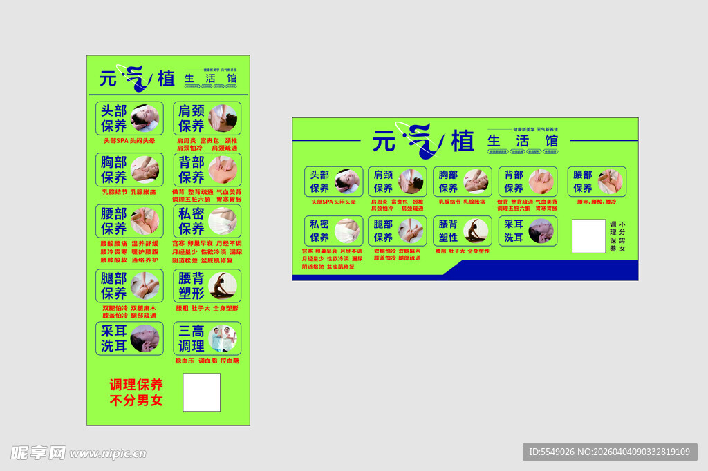 元气植养生海报