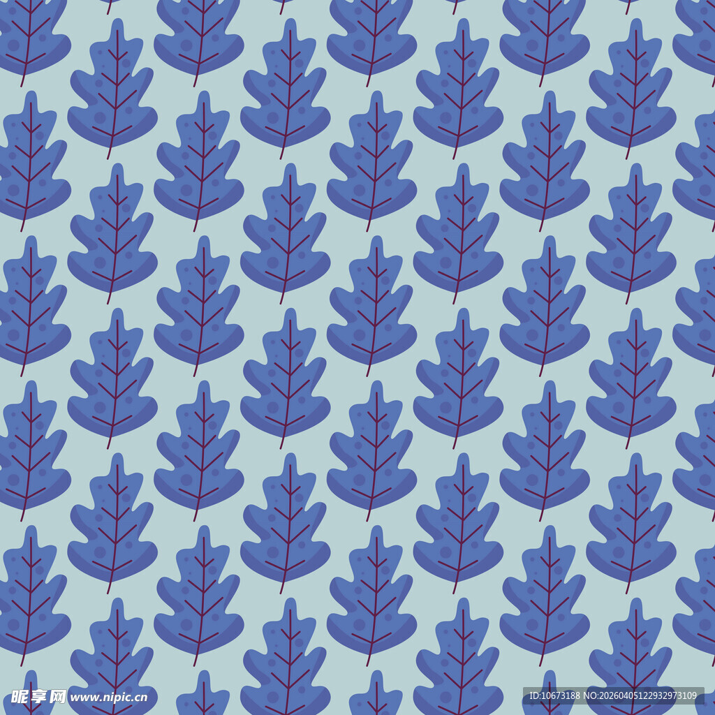 简约叶子图案背景