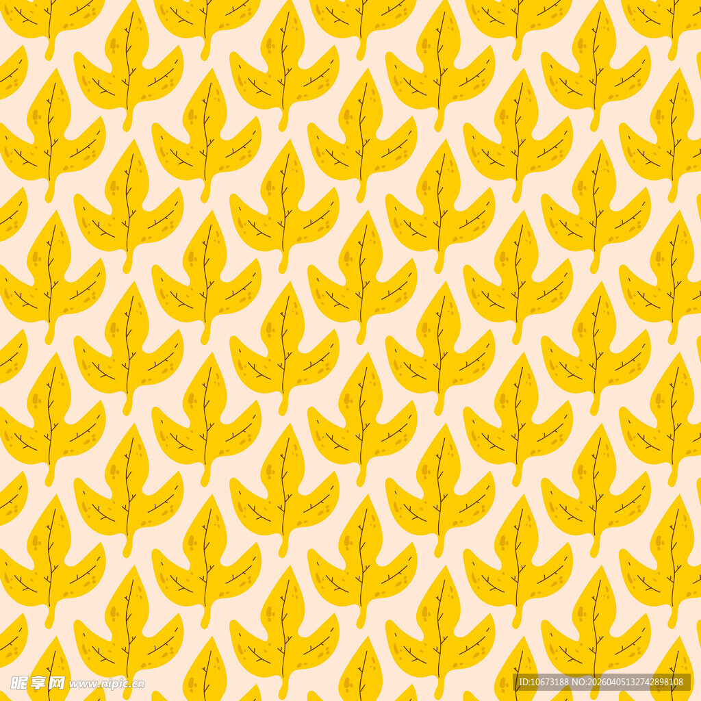 叶子图案背景图片