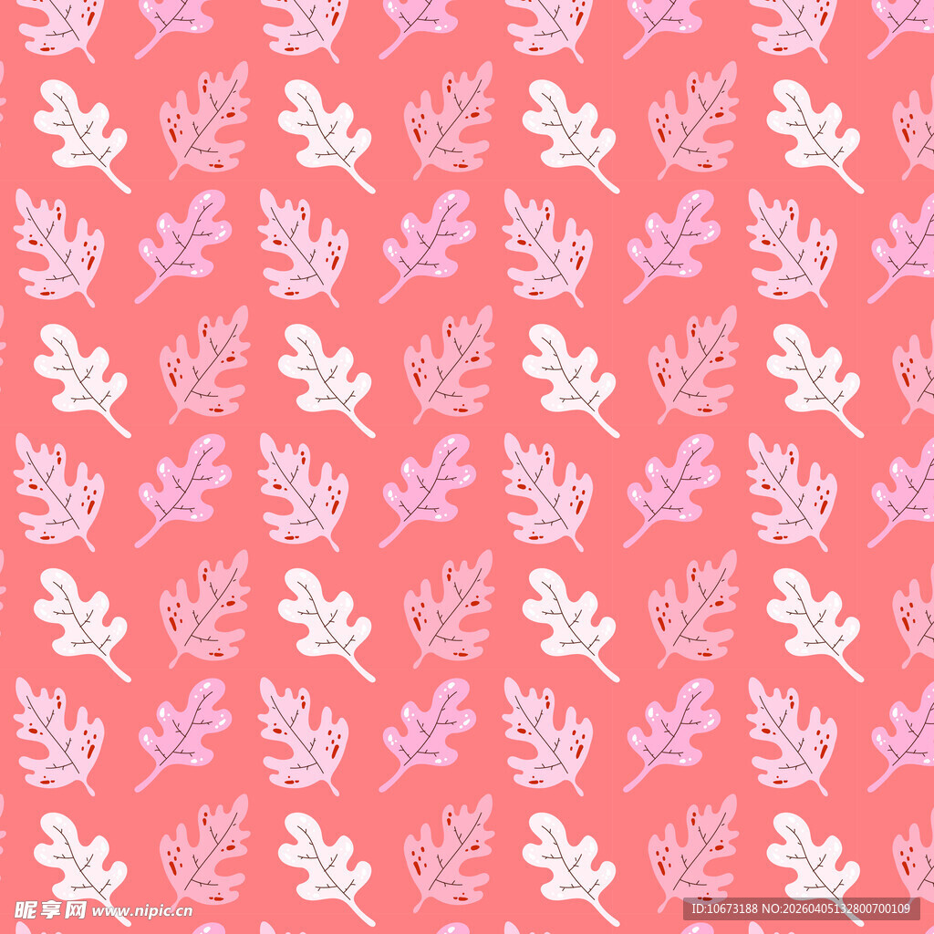 叶子图案背景图片