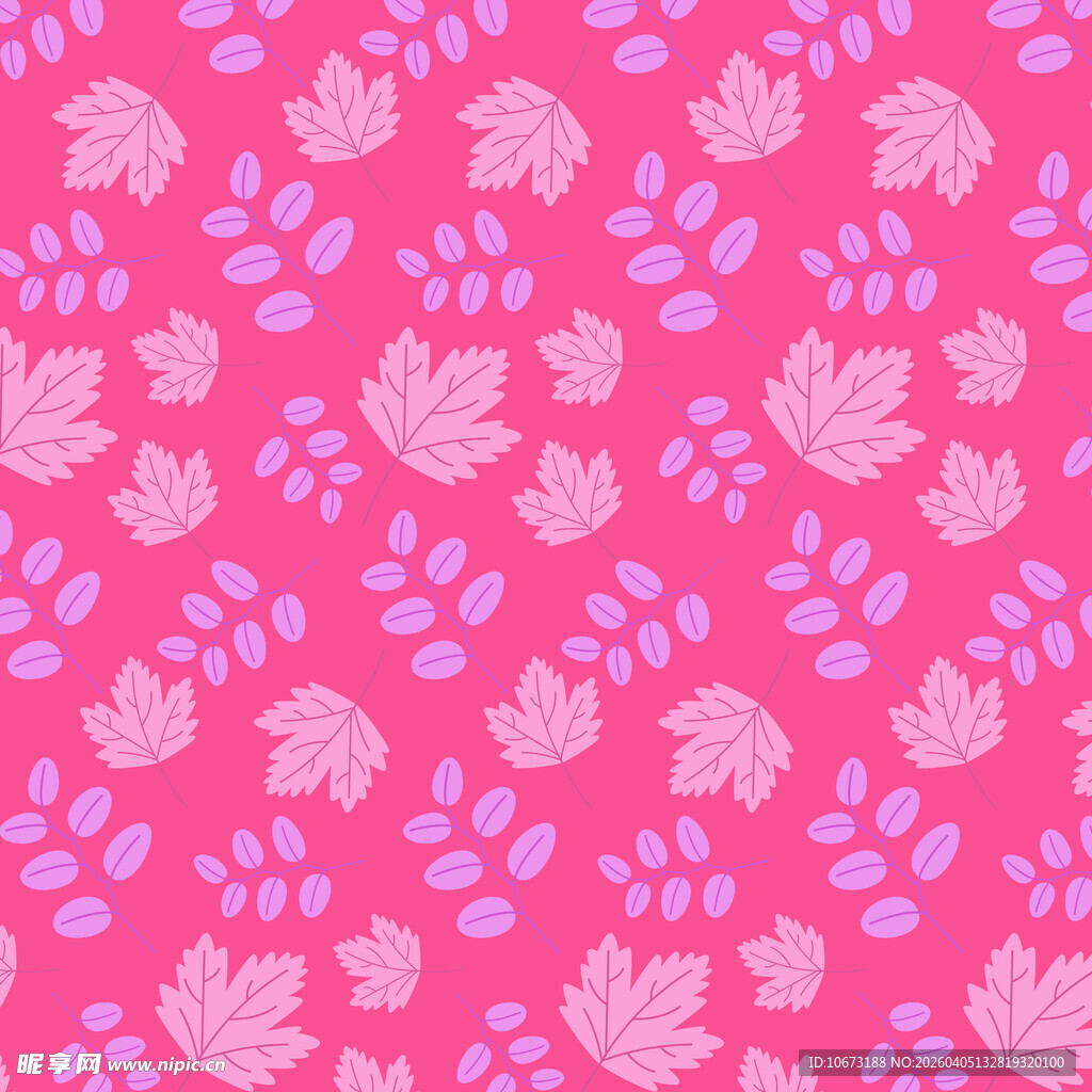 叶子图案背景图片