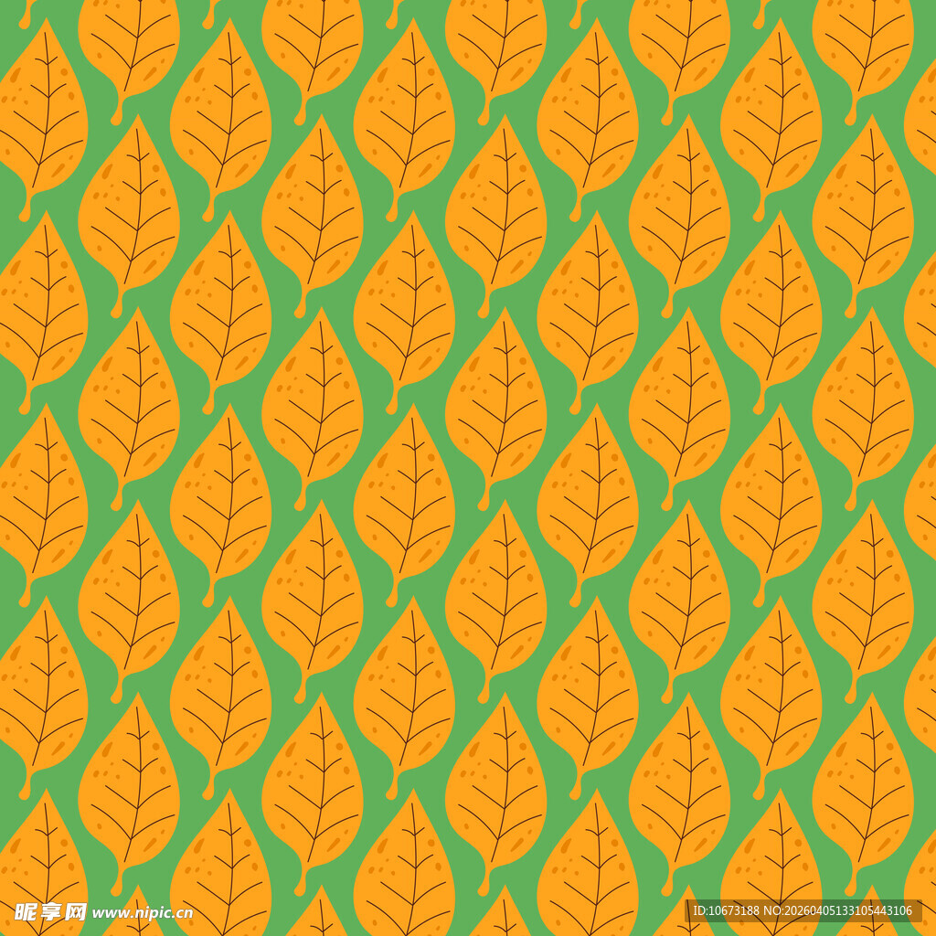 叶子图案背景图片