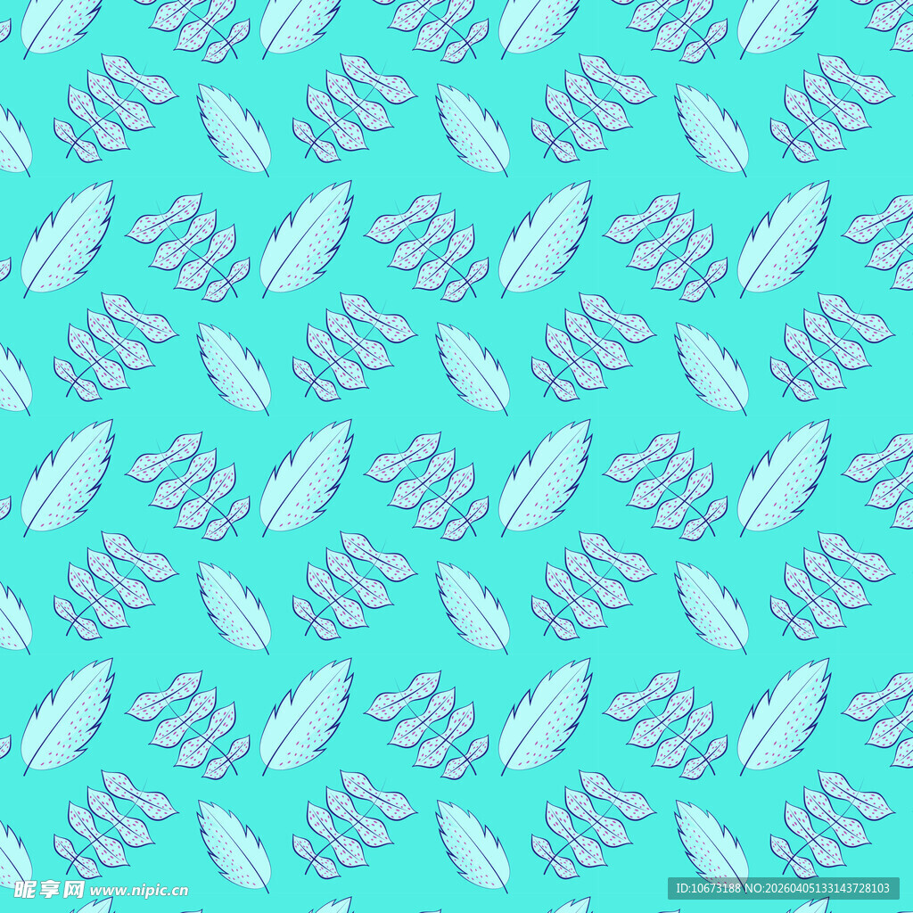 叶子图案背景图片