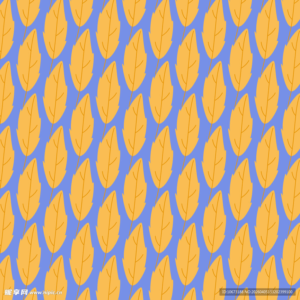 叶子图案背景图片