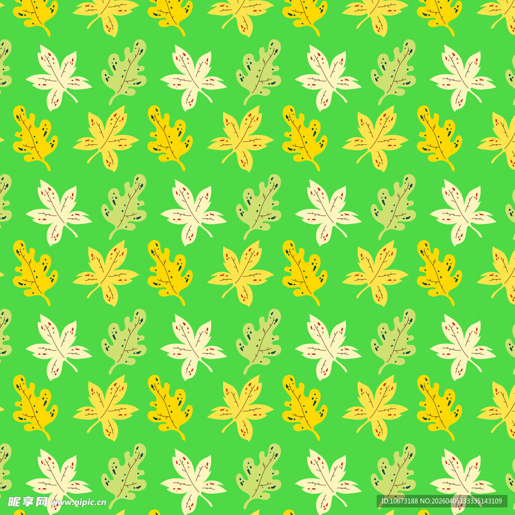 叶子图案背景图片