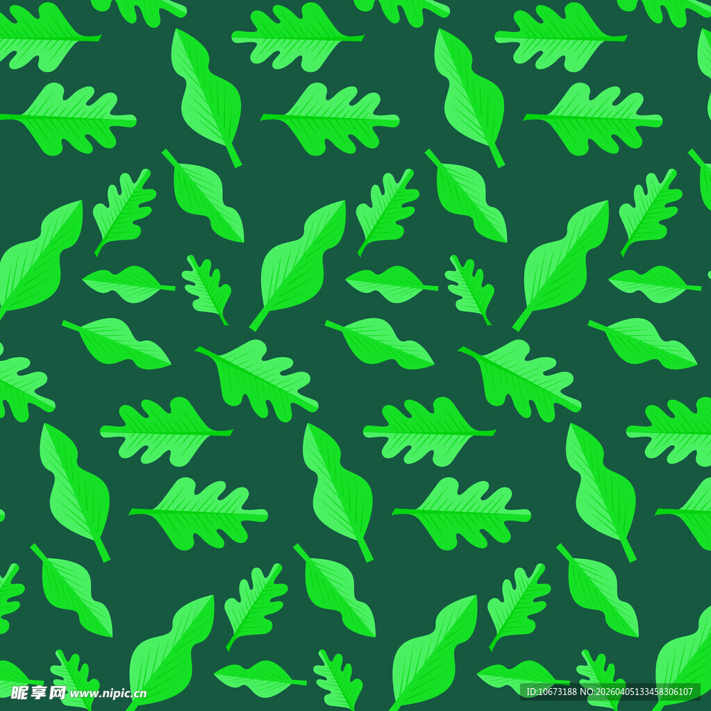 叶子图案背景图片