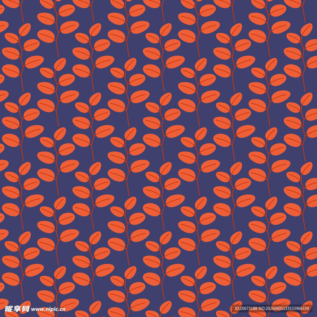叶子图案背景图片