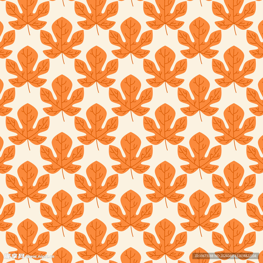 叶子图案背景图片