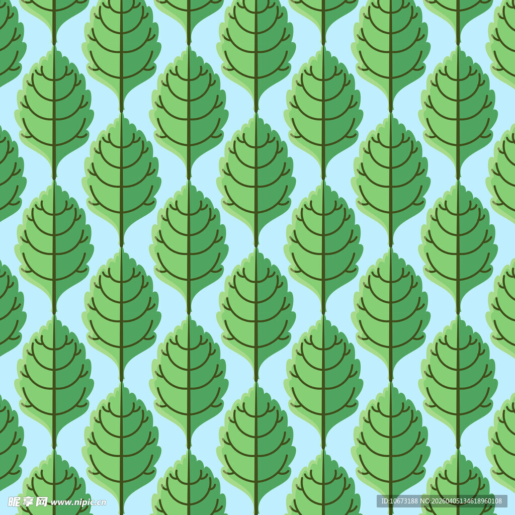 叶子图案背景图片