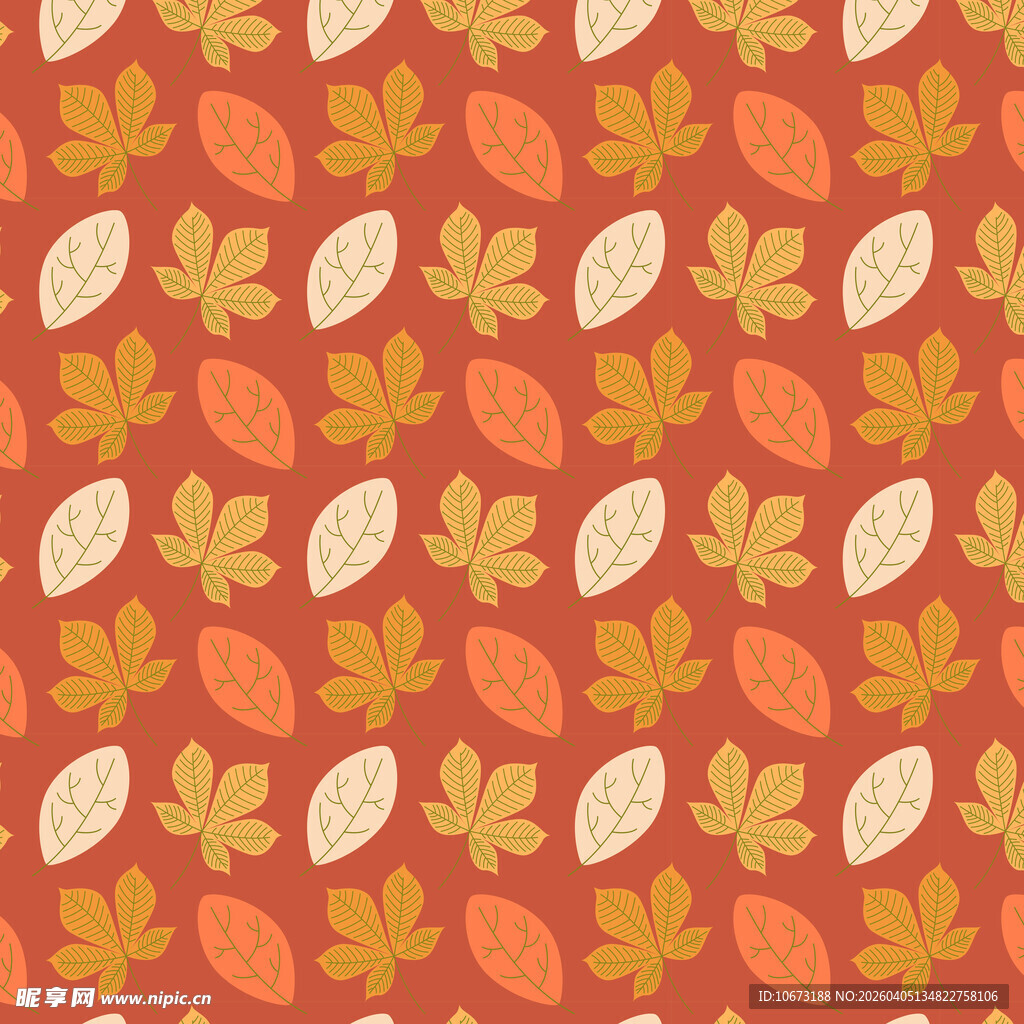 叶子图案背景图片