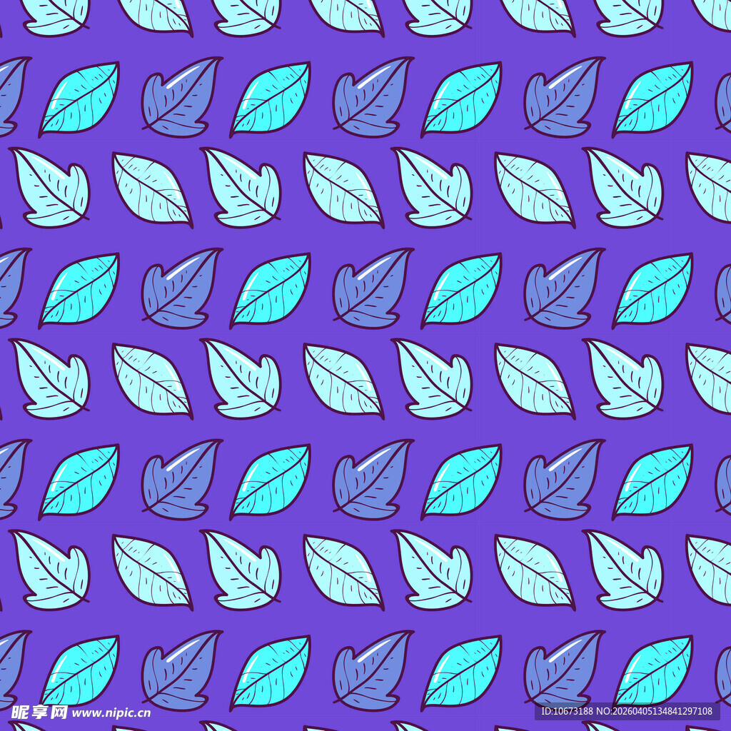 叶子图案背景图片