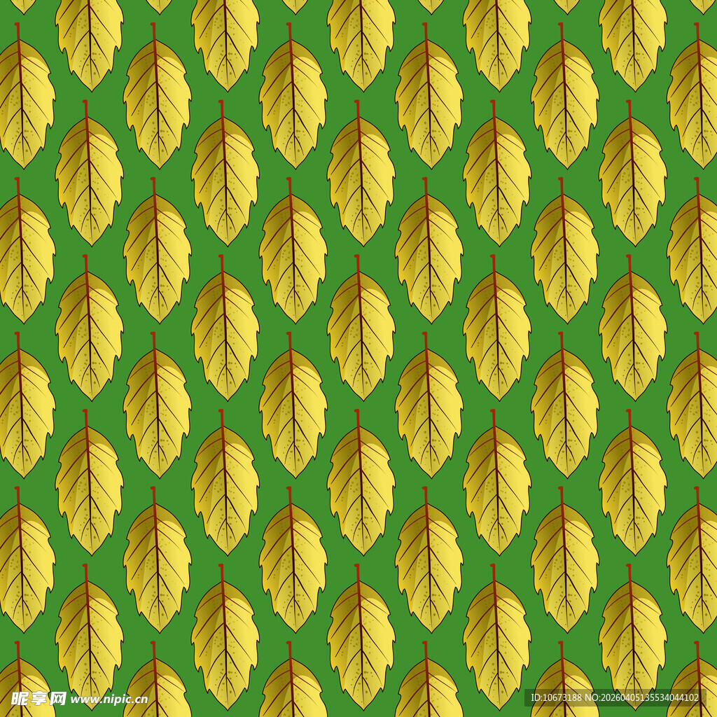 叶子图案背景图片