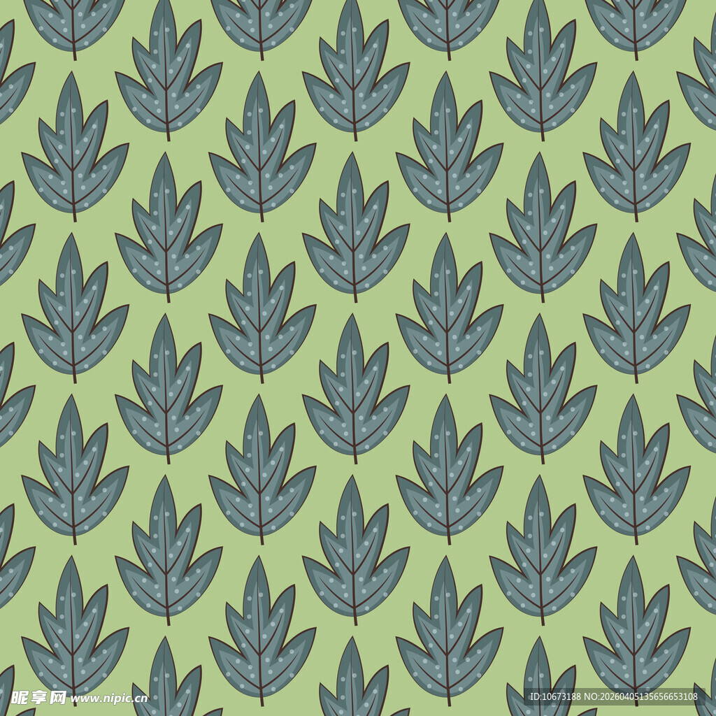 叶子图案背景图片