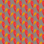 卡通叶子图案背景