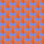 卡通叶子图案背景