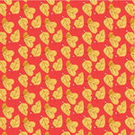 卡通叶子图案背景