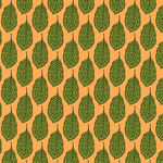 卡通叶子图案背景