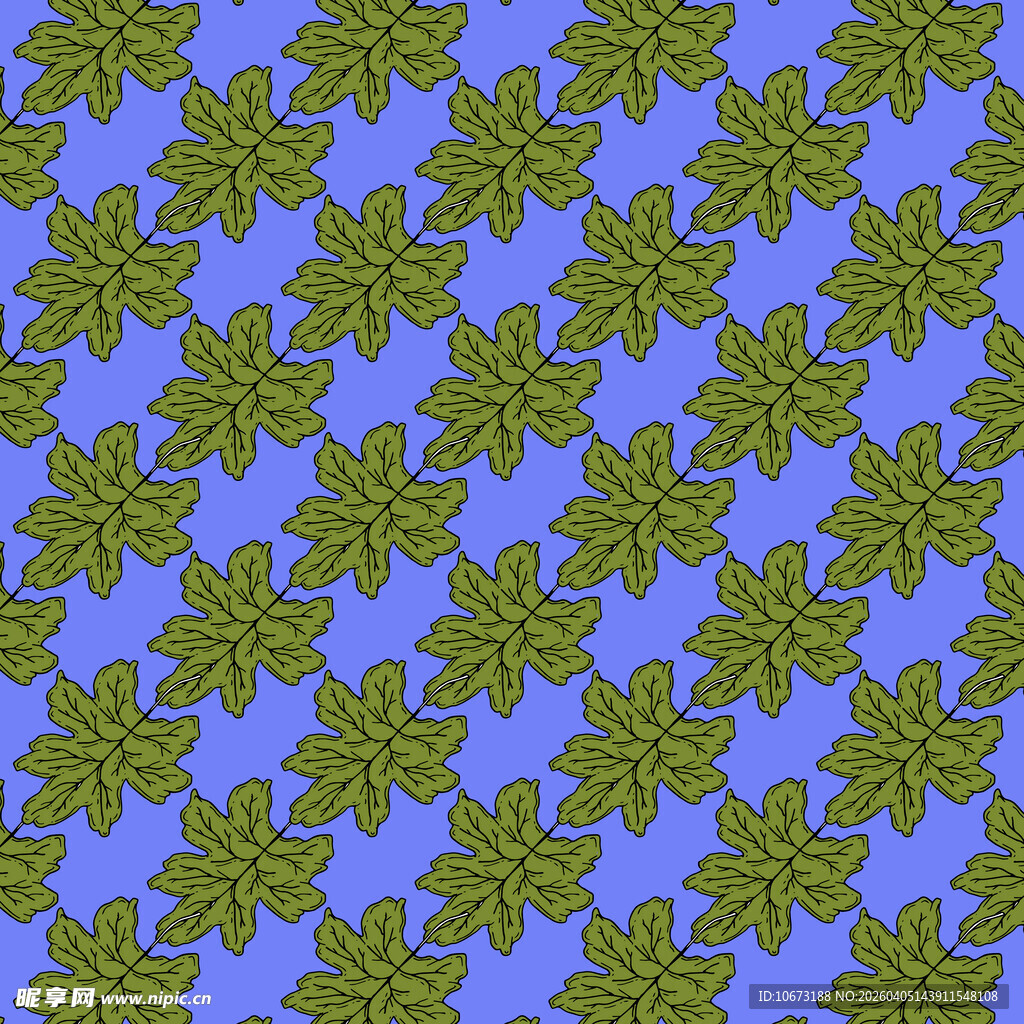 卡通叶子高清背景图片