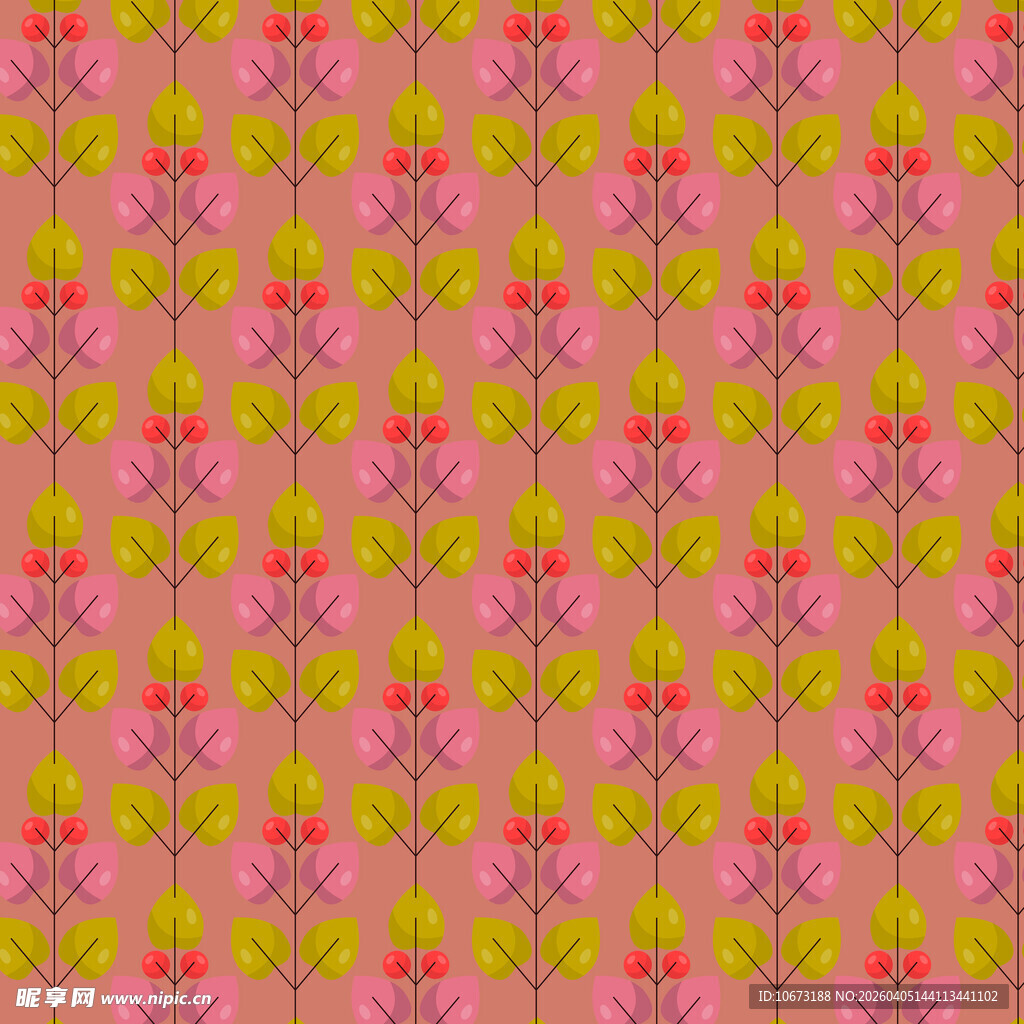 卡通叶子高清背景图片