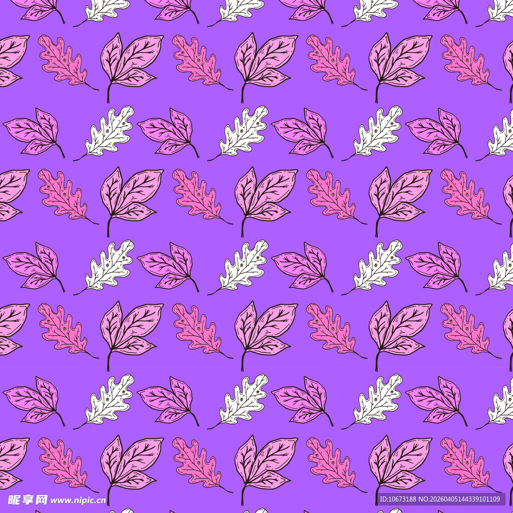 卡通叶子高清背景图片