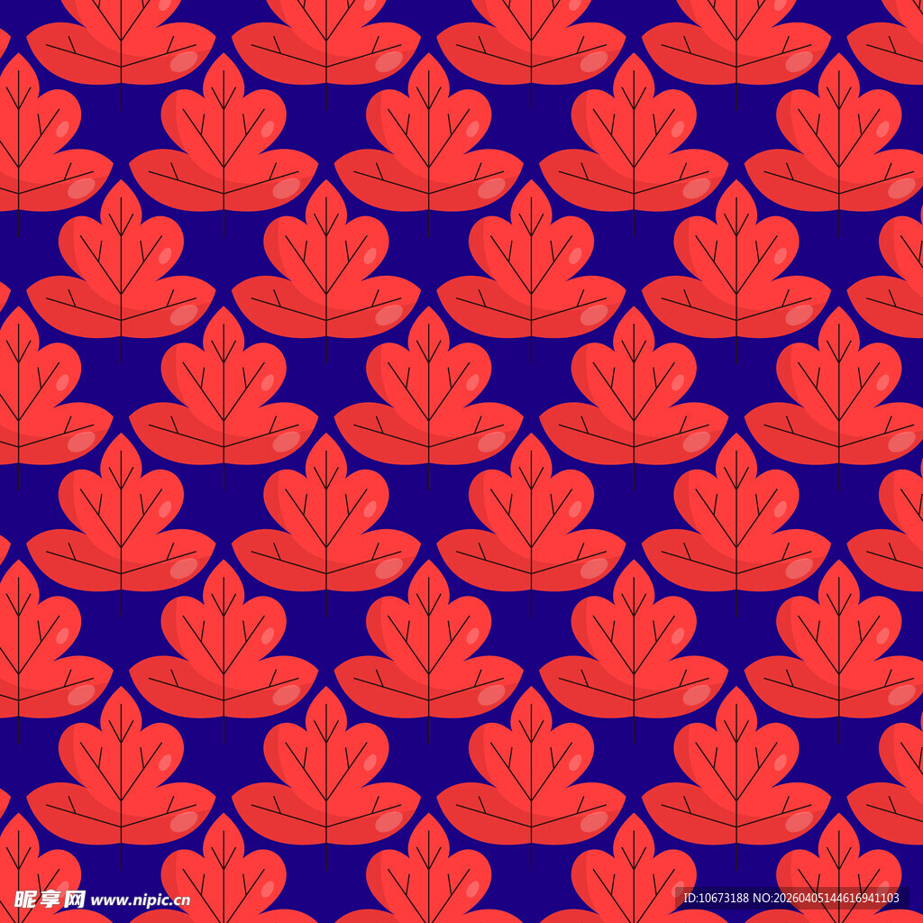 卡通叶子高清背景图片