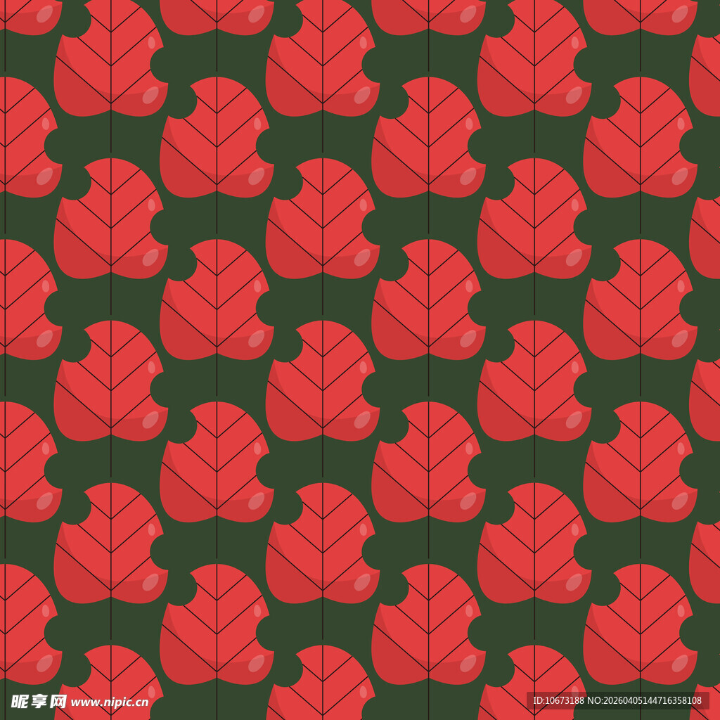 卡通叶子高清背景图片