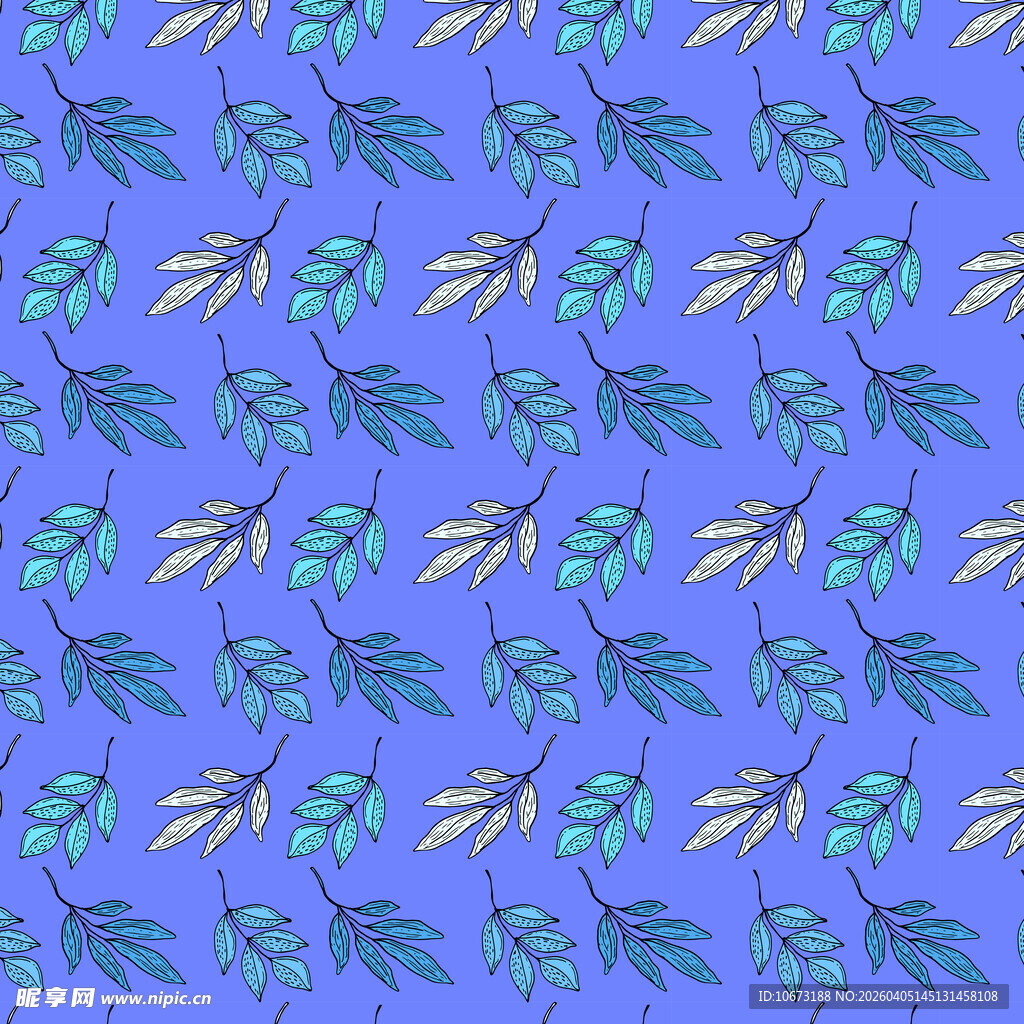 卡通叶子高清背景图片