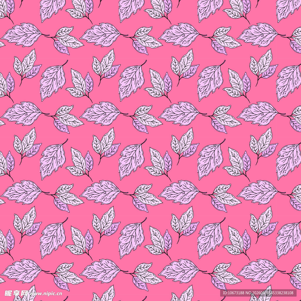 卡通叶子高清背景图片