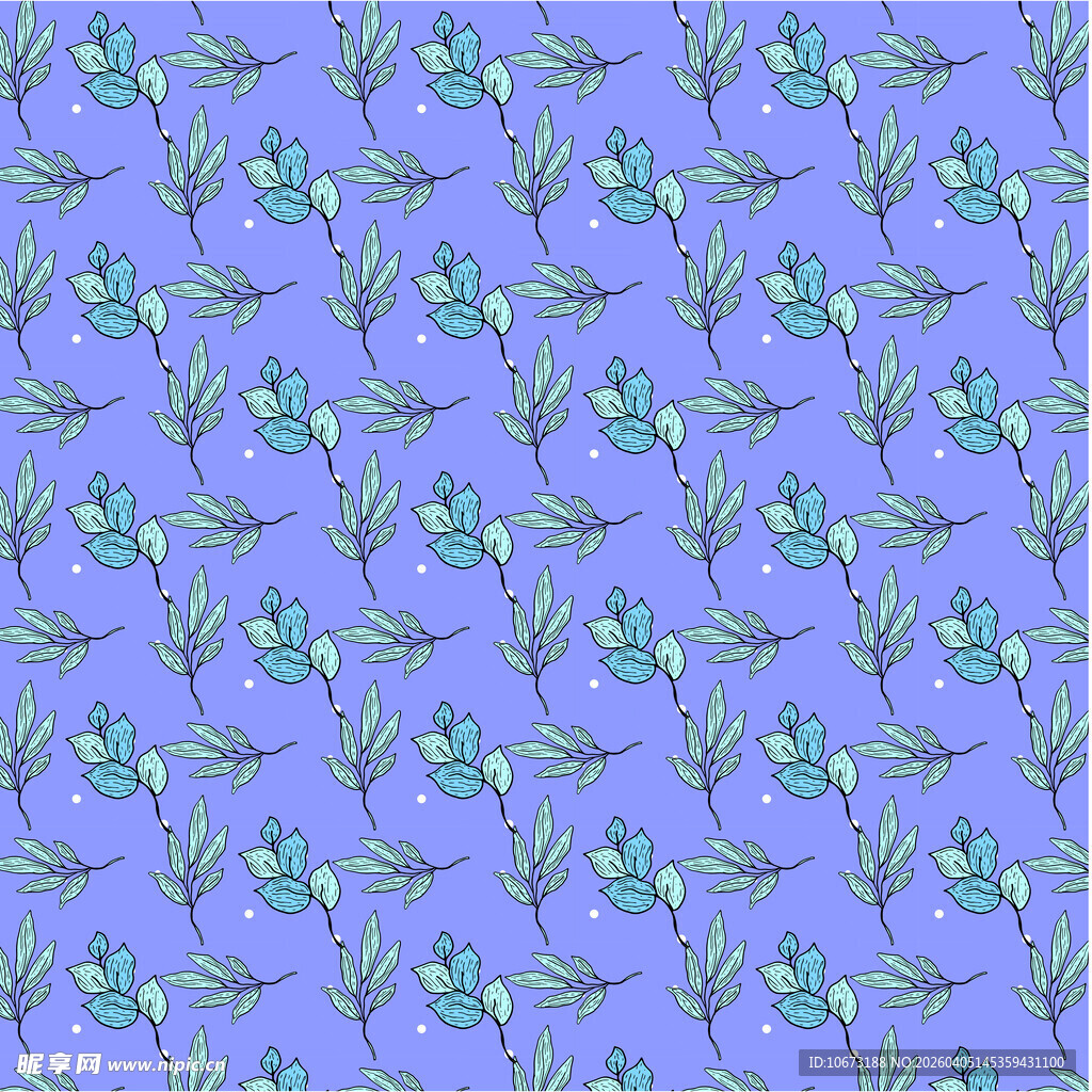 卡通叶子高清背景图片