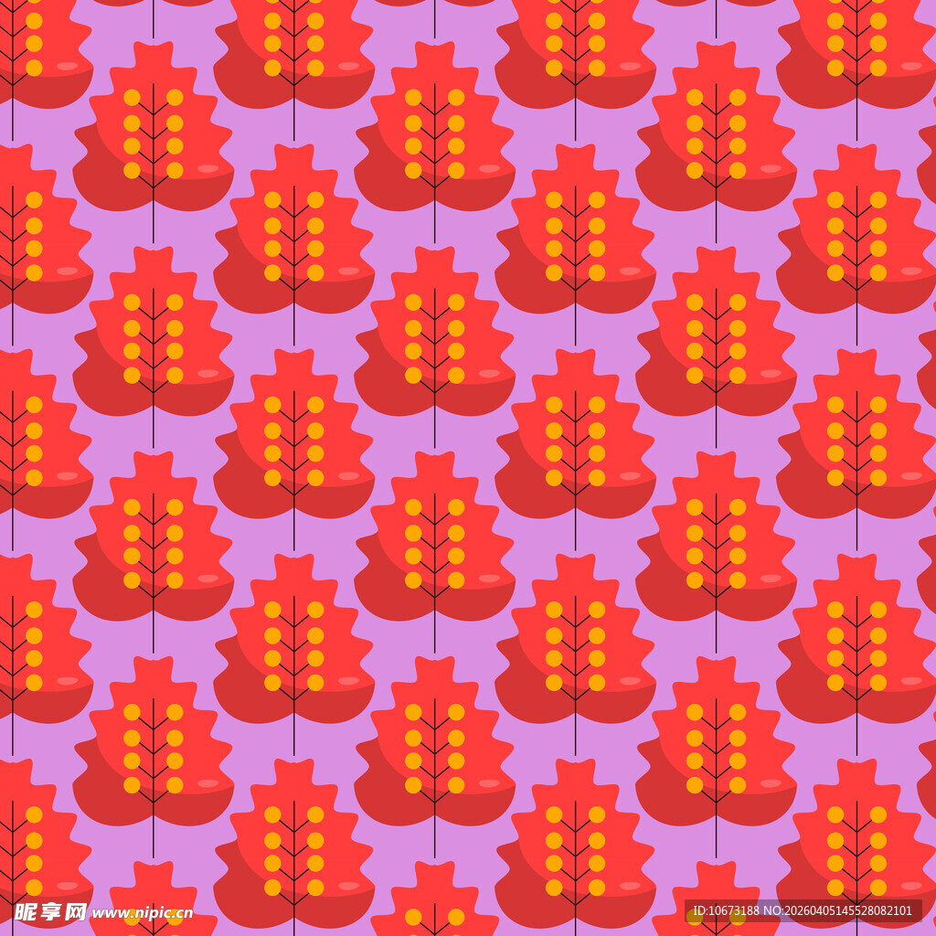 卡通叶子高清背景图片