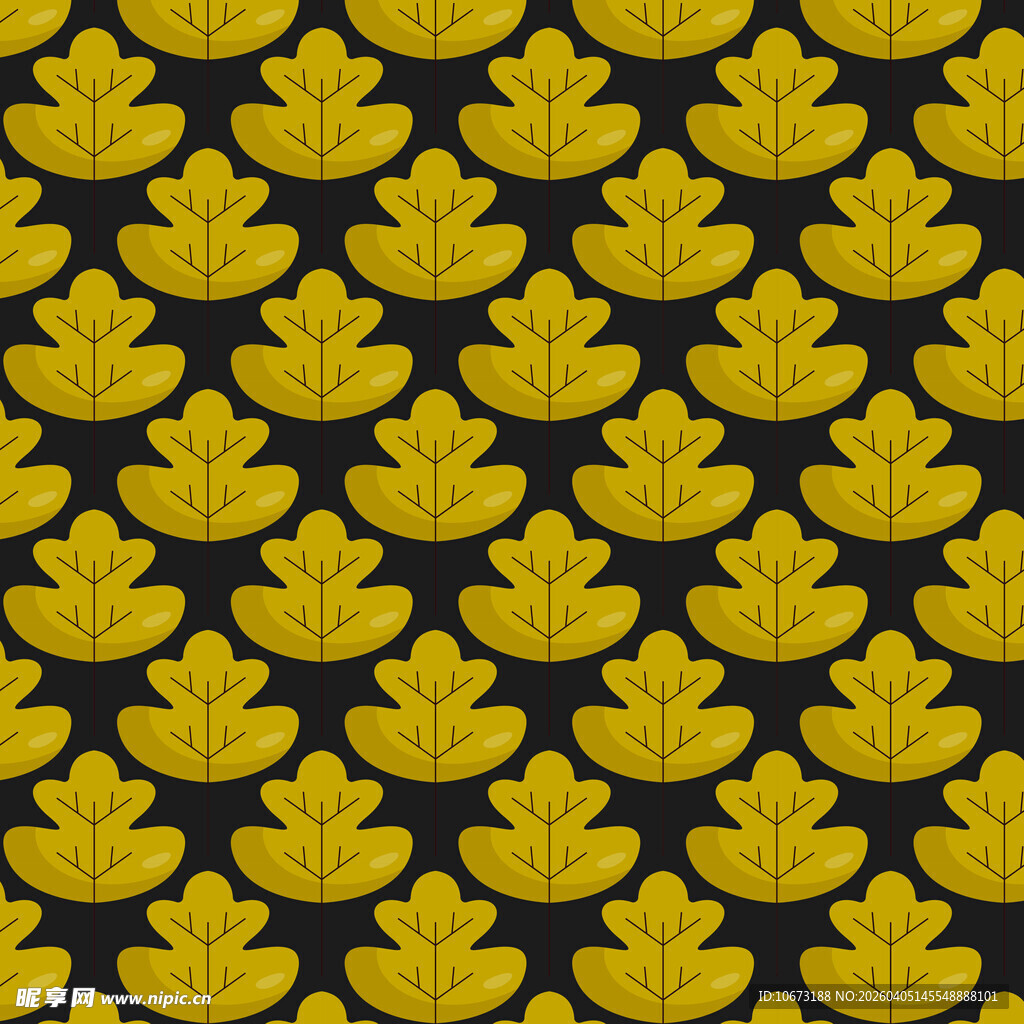 卡通叶子高清背景图片