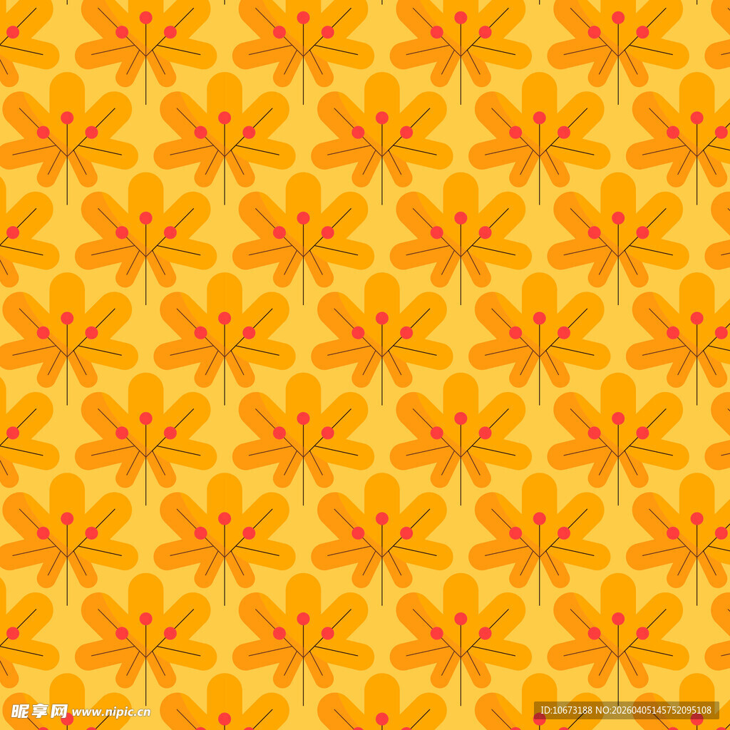 卡通叶子高清背景图片