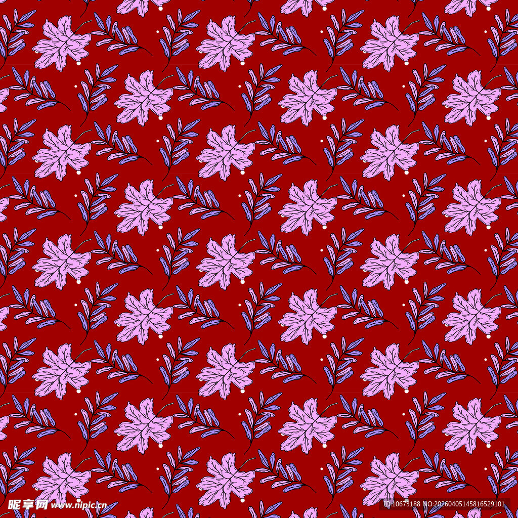 卡通叶子高清背景图片