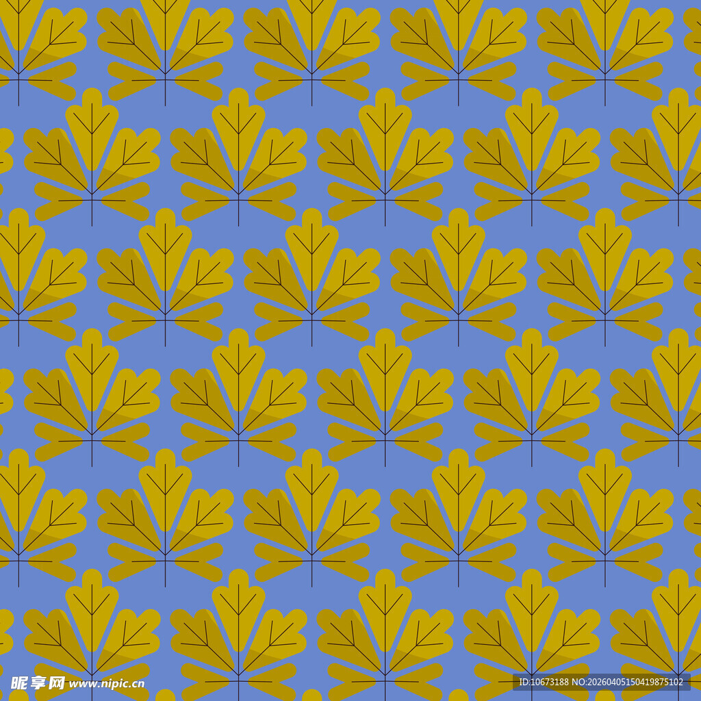 卡通叶子高清背景图片