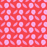 叶子矢量图案背景