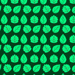 叶子矢量图案背景