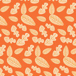 叶子矢量图案背景