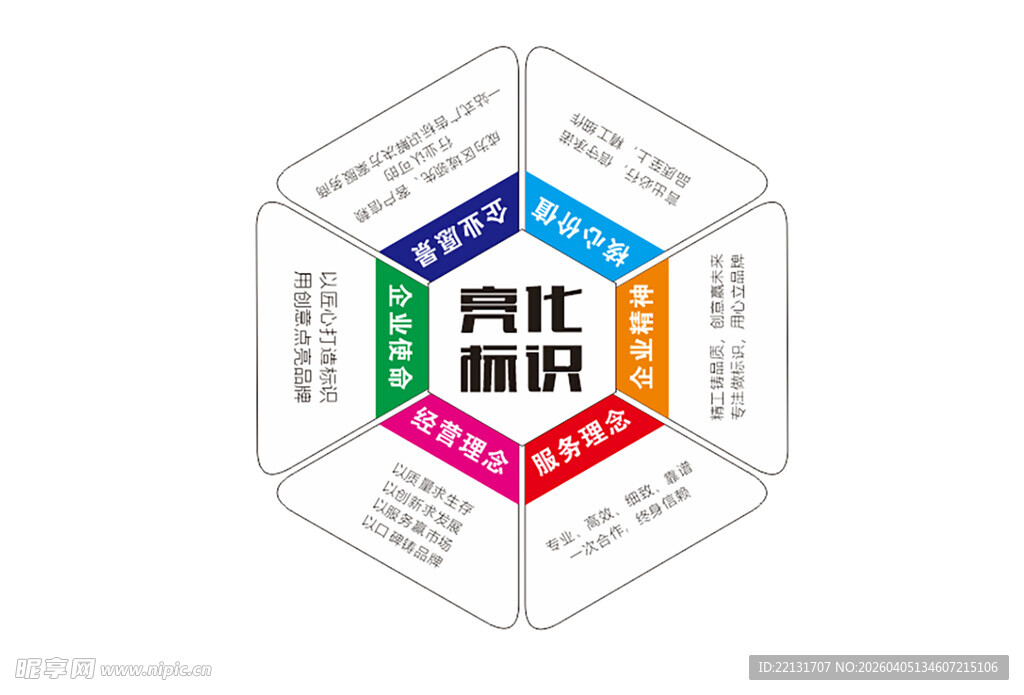 创意六边形拼图展示板