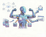 人工智能插画