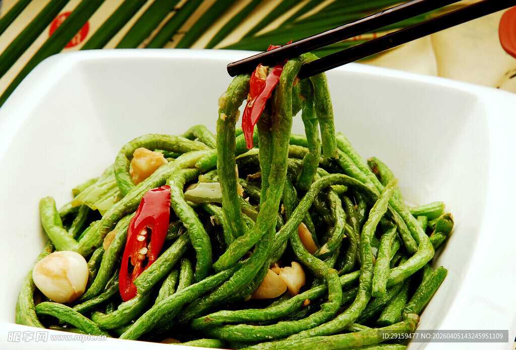 香辣长豆角