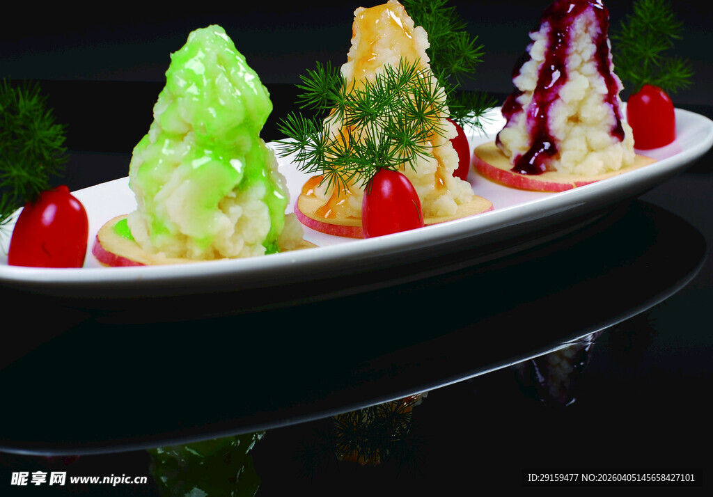 精致创意蔬菜摆盘